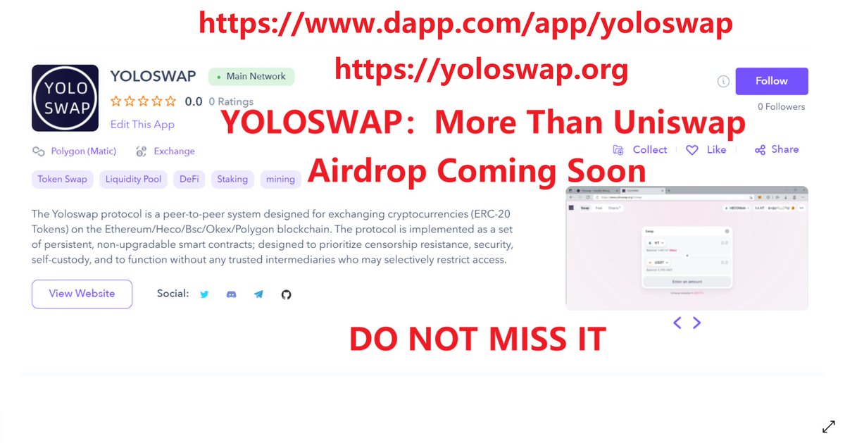 YOLOSWAP tweet media