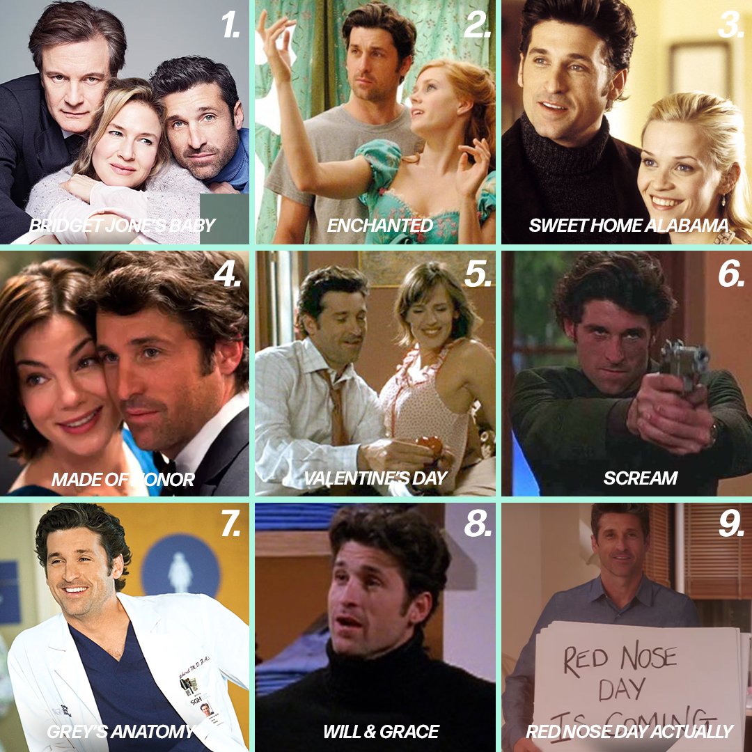 Happy 56th birthday to Patrick Dempsey What\s your favourite film or show he\s starred in? 