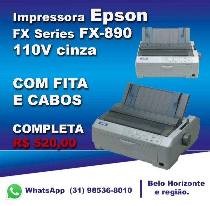LOALTEC's tweet image. Promoção impressora matricial Epson