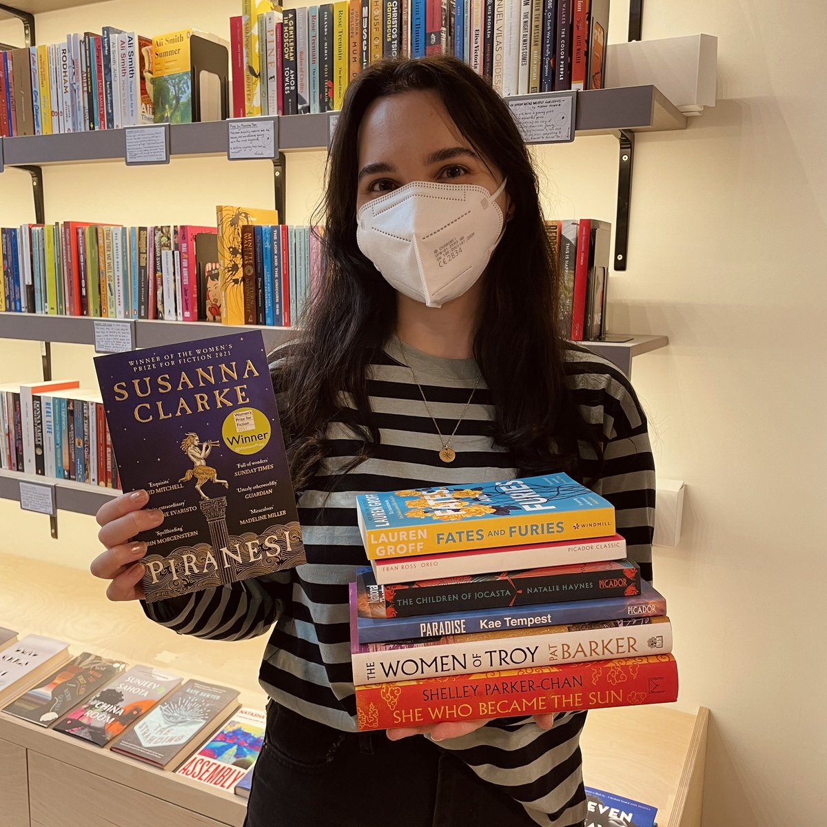 PortyBooks's tweet photo. If you or someone you know enjoyed Piranesi by Susanna Clarke then we strongly recommend these titles too! Full of mythology and folklore, these recommendations are bound to satiate the post-Piranesi book hangover 📚 https://t.co/LNZUS0QHDc