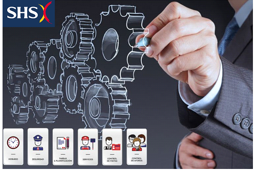 Con #shs, podrás elegir el control que más se adapte a tú empresa.
Podrás gestionar Control Horario, Rondas, Servicios de Limpieza, Planificar y realizar tareas de tus trabajadores, Controlar el Aforo y/o las Visitas.
Conseguimos que tú empresa sea un engranaje perfecto.