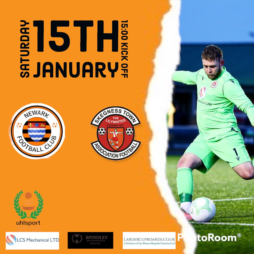 This coming Saturday we host @skegnesstownfc at Greenwich Avenue. ⚽️ @skegnesstownfc 🏟️ Greenwich Ave, NG6 0LE 🏆 @utdcos 📅 15th Jan ⏰ 15:00 💶 £7/£5/£3 🍺 🥧 ☕️ available 🚌FULL