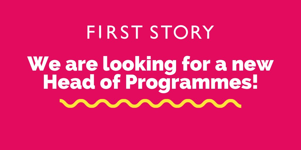 Apply to be First Story's new Head of Programmes! 

⭐ FTE salary £40,000 – 43,000
⭐ Full time or 4 days option
⭐ Flexiblity on location
⭐ FTE 25 days annual leave/public holidays/Christmas

Find out more: firststory.org.uk/vacancies/