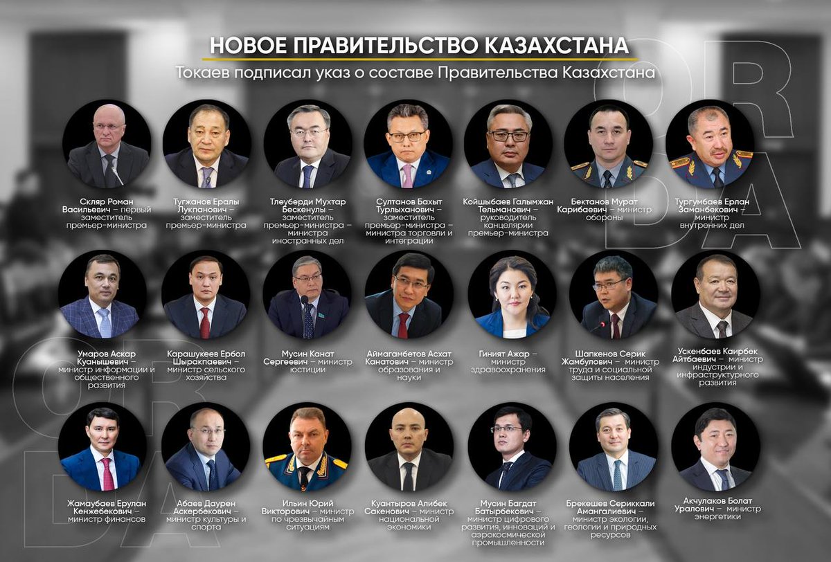 Nouveau gouvernement du Kazakhstan? Il y a que 7 nouveaux ministres pour 14 anciens. Et UNE SEULE femme, en tant que ministre de la Santé.
#Kazakhstan #gouvernement #kazakh #politique #Almaty