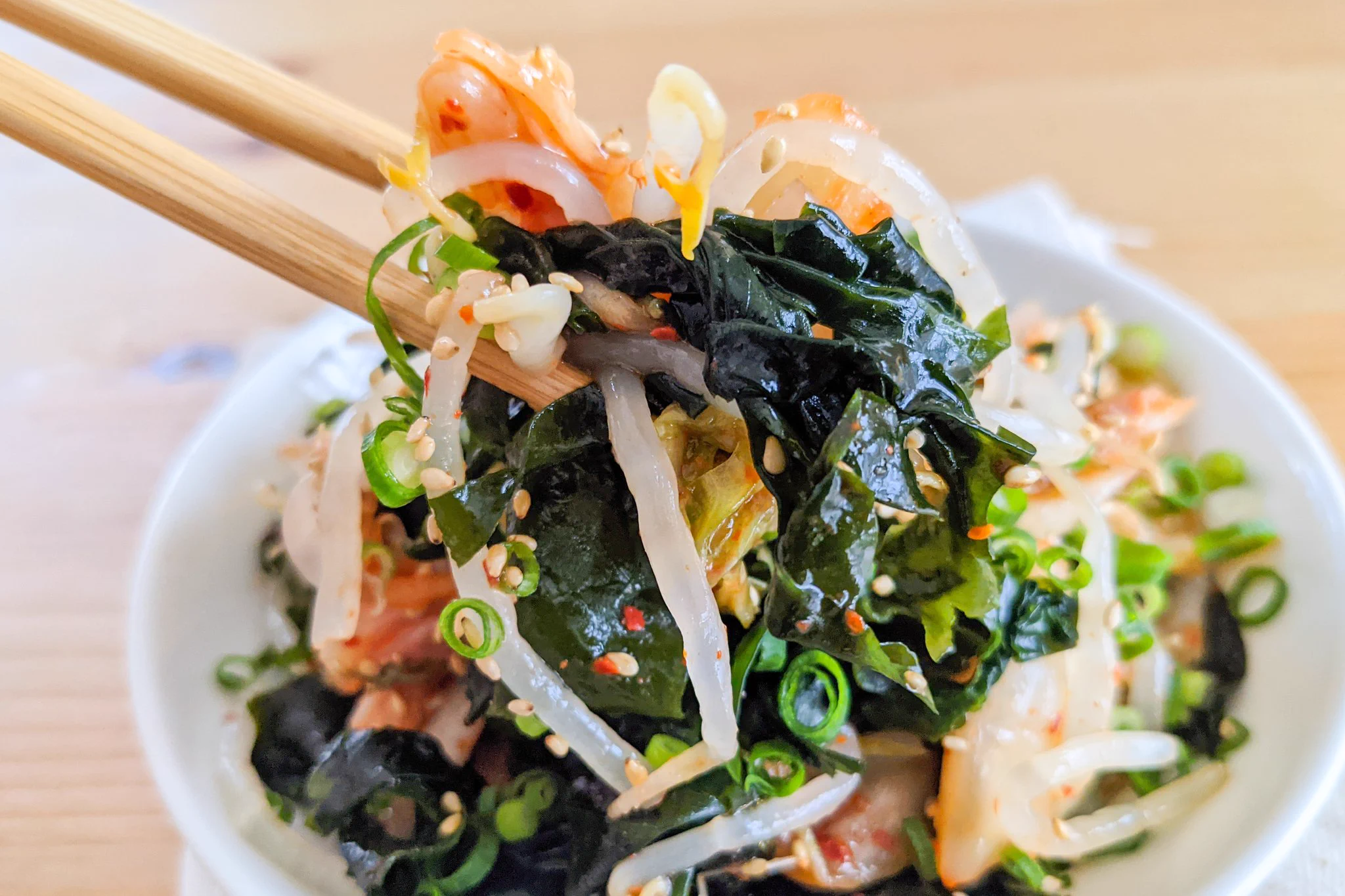 あともう一品欲しいときにも良さそう！わかめやキムチなどを使った「ナムル」レシピ！