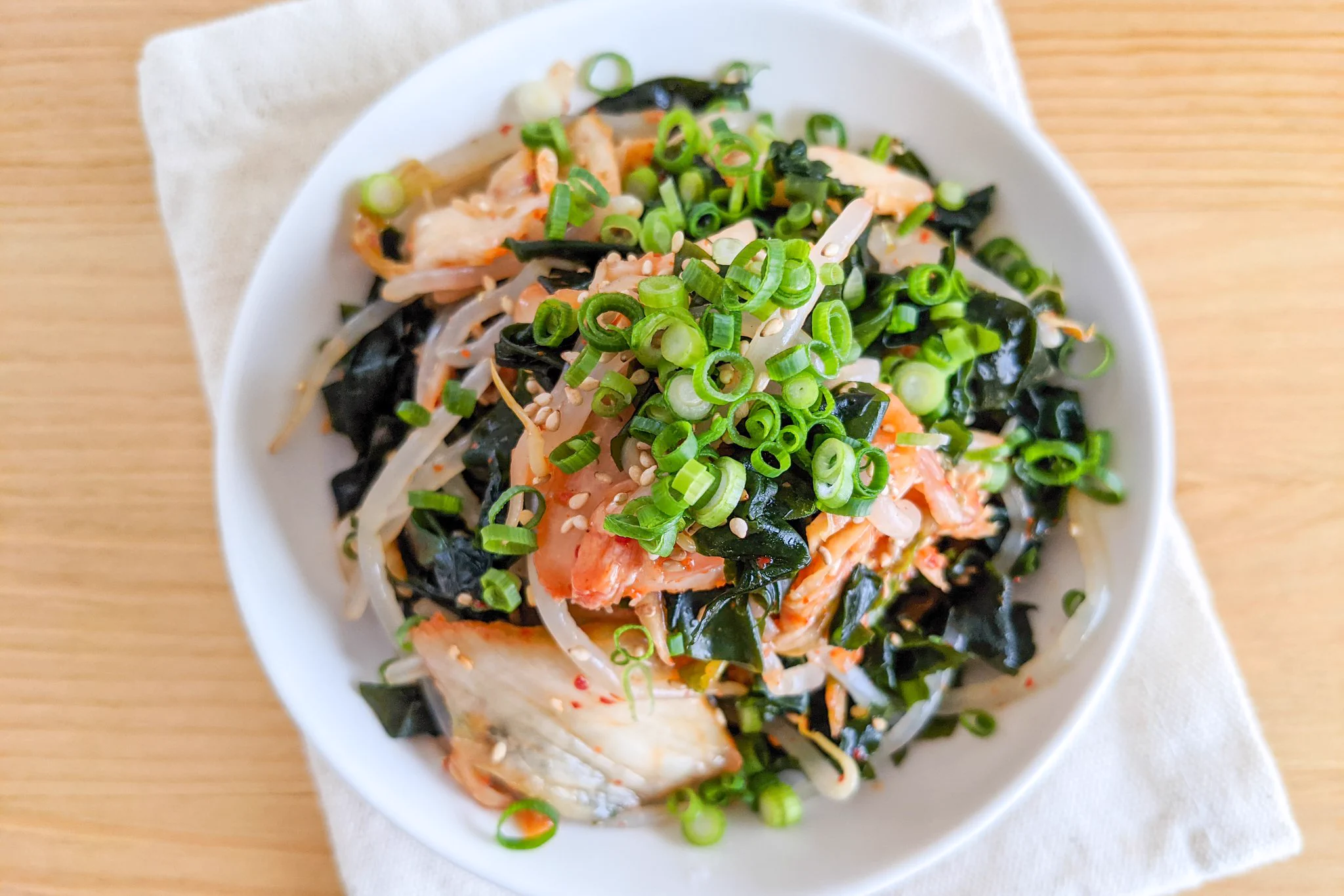 あともう一品欲しいときにも良さそう！わかめやキムチなどを使った「ナムル」レシピ！