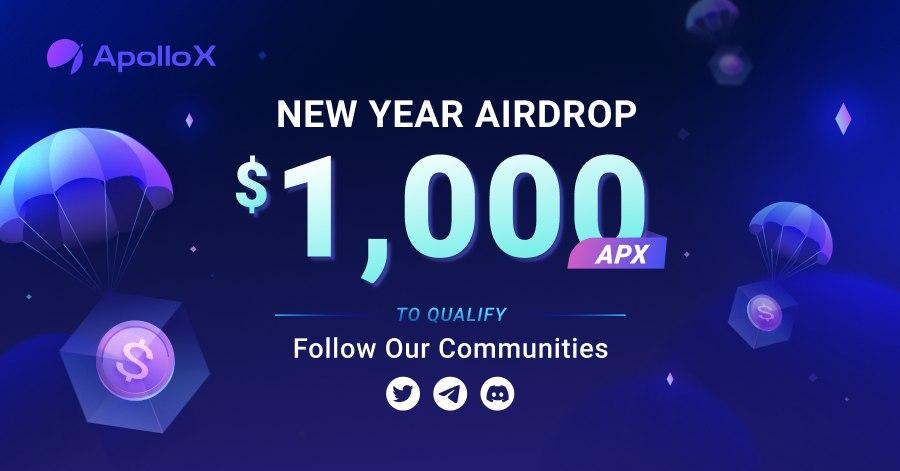🤑 1,000 APX AIRDROP @ApolloX_com 

HOW TO WIN:
1️⃣ Follow @ApolloX_com + <a href="/APXNewsStation/">APX News Station</a> 
2️⃣ Join Telegram [apollox.link/cmc-tele]
3️⃣ Join Discord [apollox.link/cmc-discord] 
4️⃣ Qualify here [apollox.link/cmc-apx-regist…]

🚀 ApolloX: Futures exchange, up to 100x leverage &amp; no KYC.