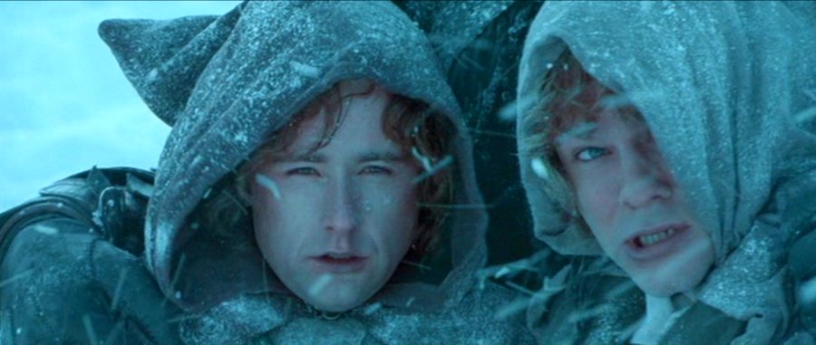 onthisdayinLotR's tweet photo. Overnight, the Fellowship becomes snowbound on Caradhras. https://t.co/rcdMqUVVPR