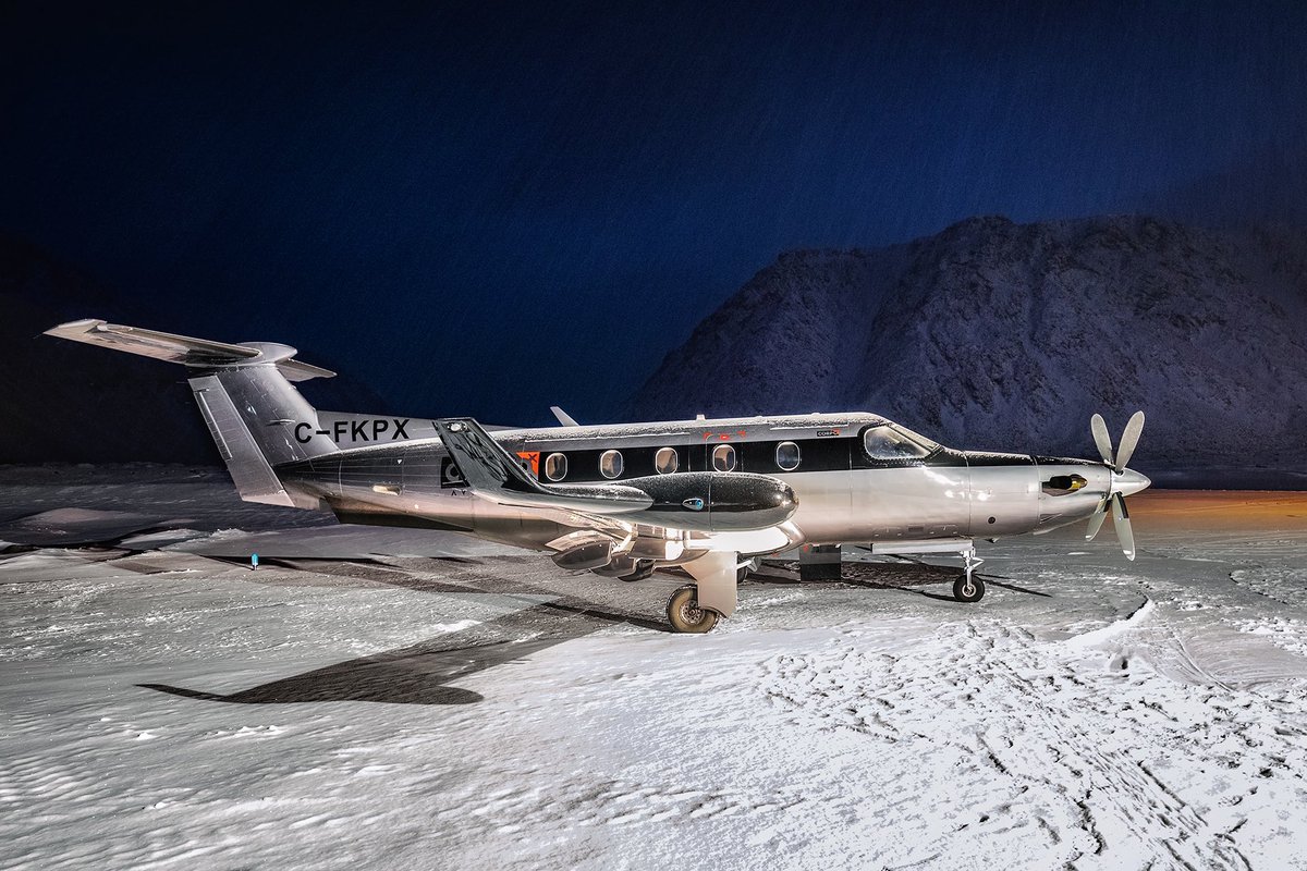 CorpoAviation's tweet photo. Grise Fiord, Nunavut https://t.co/dfqbyO74Ii