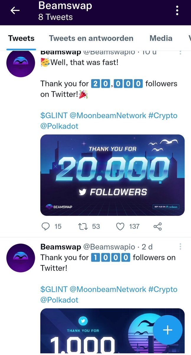 tonymo0ntany's tweet photo. @DonnieBigBags @beamswap @KSMStarter @MoonbeamNetwork Says it all

From 1000 to 20k followers in 2 days

SCAM https://t.co/U4zXPIJEQA
