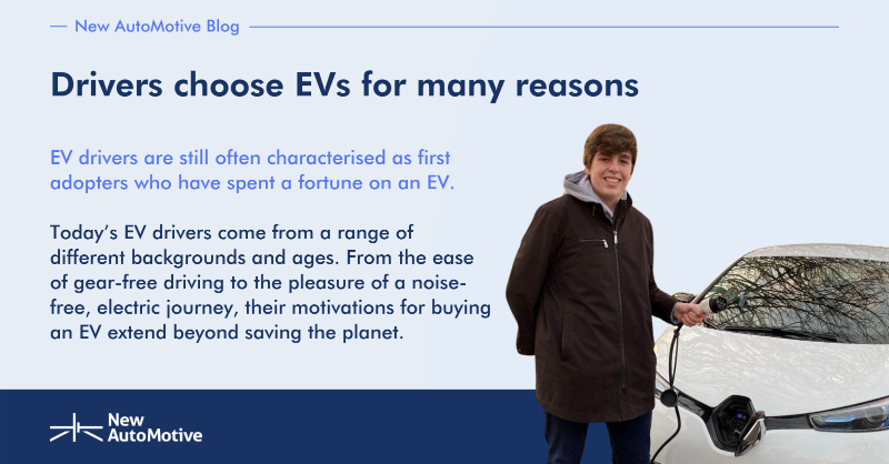 New_AutoMotive's tweet photo. ⚡ People have many different reasons for going electric, yet they all have a few things in common. 

👉 Here are five things you may not have known about EV drivers.

@EVAEOfficial @OctopusEnergy #ev #netzero #electriccar
@ClimateSubak