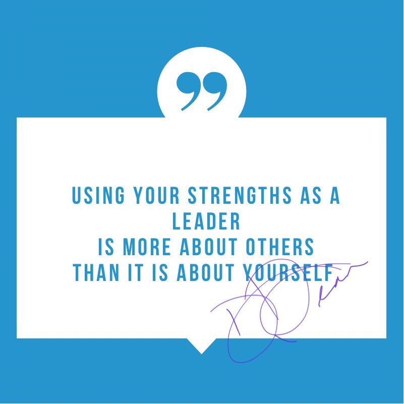 DrDeanaMurphy's tweet photo. Know that your leadership strengths turn the focus from you to focusing strengths on meeting the needs of others to influence them to become more of who they could be
#Lead2Flourish
#ConsciousLeadership
#PerformanceWellbeing #ExecutiveWellbeing #LeadershipDevelopment
#DrDeana https://t.co/Kk7BToLdDg