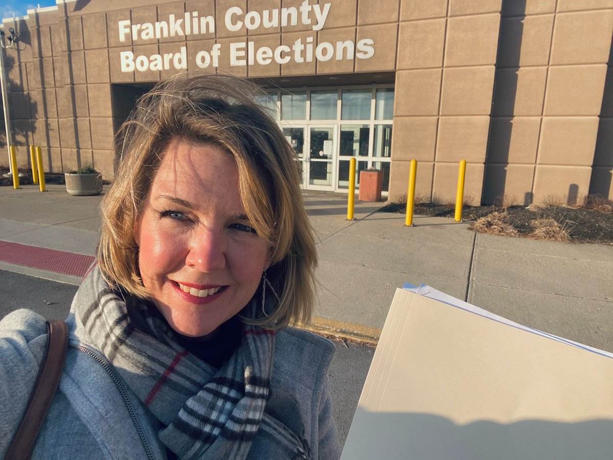 Russo4Ohio's tweet photo. Pulled my re-election petitions this morning! Serving the people of central Ohio is an honor, and I hope to continue working with my constituents to build an Ohio that works for all of us. https://t.co/yfHYEuqZk3