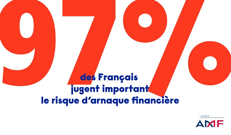 AMF_actu's tweet photo. Les Français sont conscients du risque d’#arnaque financière, ils sont 97% à le juger important. Mais savez-vous reconnaître si vous êtes face à une arnaque ? Les signaux qui doivent vous alerter ➡️ https://t.co/I23YtUzgz4
#SecretsdArnaques #ArnaquesParlonsEn #Protection #Epargne https://t.co/ZIE4bHdIlw