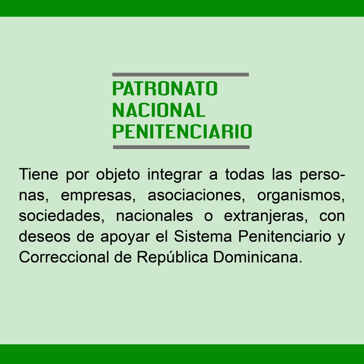 Patronato Nacional Penitenciario tweet media