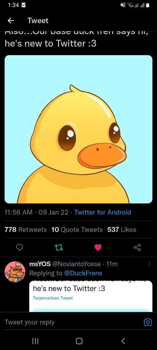 yourdadislying's tweet photo. @DuckFrens Brooo, was 1k retweeter the first post, gimme ducklist please https://t.co/iQB8Gn5si2