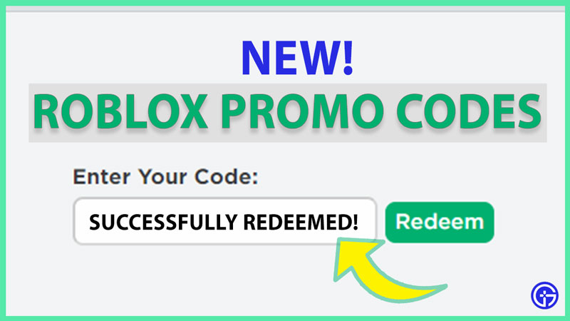 NEW)) FREE Roblox Promo Codes Giving ROBUX!