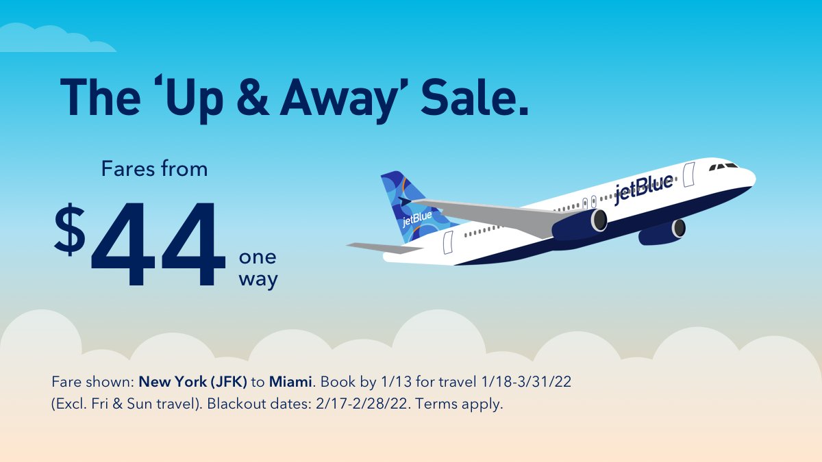 JetBlue on Twitter "It's ShopForTravelDay, and if you’re up for an escape, you’ll be down with