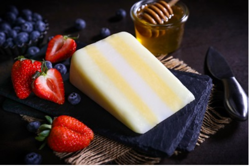 At Singletons we've got two stripey cheeses for you to choose from: Stripey Jack - a combination of traditional territorial cheeses; or 12 Hooves - a mix of cows', sheep's and goats' milk cheese. Which will you choose?
#Cheese #Cheesemakers #TerritorialCheese #StripeyCheese