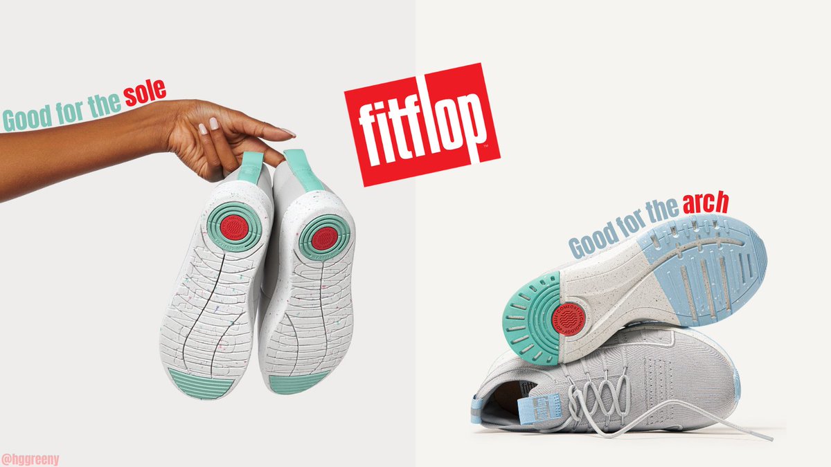 Good for the sole, good for the arch 👟 #FitFlop <a href="/OneMinuteBriefs/">One Minute Briefs ⏱️</a>