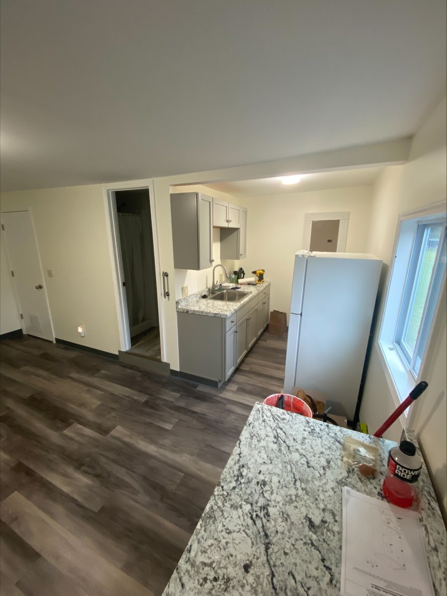 I was reminded that my cottage renovation project for 2021 (rebuilding my handicapped neighbor's cottage) has been lacking some sharing on my part.  The gent has been moved in just prior to Christmas. Lots of work, $$ spent, but plenty of rewards helping one's neighbor.