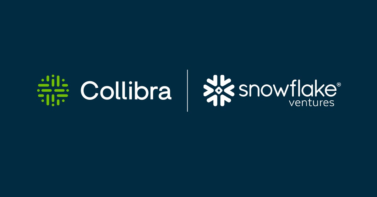collibra's tweet photo. ❄️Today we’re thrilled to announce a new strategic investment from Snowflake Ventures! Our expanded partnership with @SnowflakeDB advances data intelligence for organizations to achieve even more in 2022. Read more about the news: https://t.co/w0zqupJmG5 #unitedbydata https://t.co/6ypI5wSu4w
