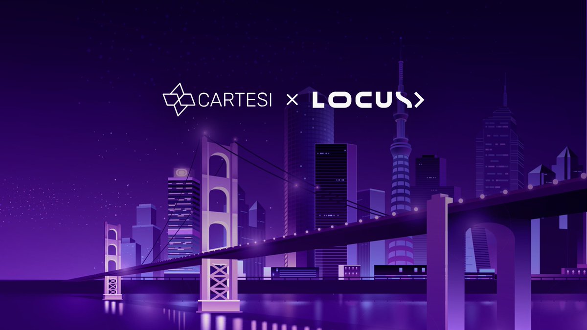 cartesiproject's tweet photo. 1/ Let's give a warm welcome to @LocusSoftware one of the first integrators using #Cartesi technology to develop #DApps! $CTSI

We're excited to work with Locus Software to offer a hand to mainstream businesses waiting for an easier and friendlier onboarding into blockchain. https://t.co/KkqSxqWhXU