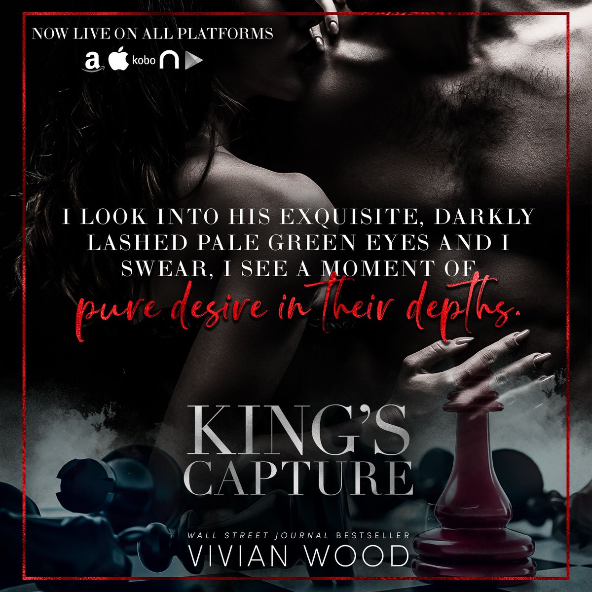 ClaudiaCardoz's tweet photo. KING’S CAPTURE: A Dark Captive Romance by WSJ Bestseller @VivianKWood is NOW AVAILABLE!! 
This dark billionaire retelling of Hades &amp; Persephone features heart-pounding action, angsty emotional goodness, &amp; steamy scenes guaranteed to keep you up all night!
https://t.co/QBhd31neVS https://t.co/e14u2lGyn1