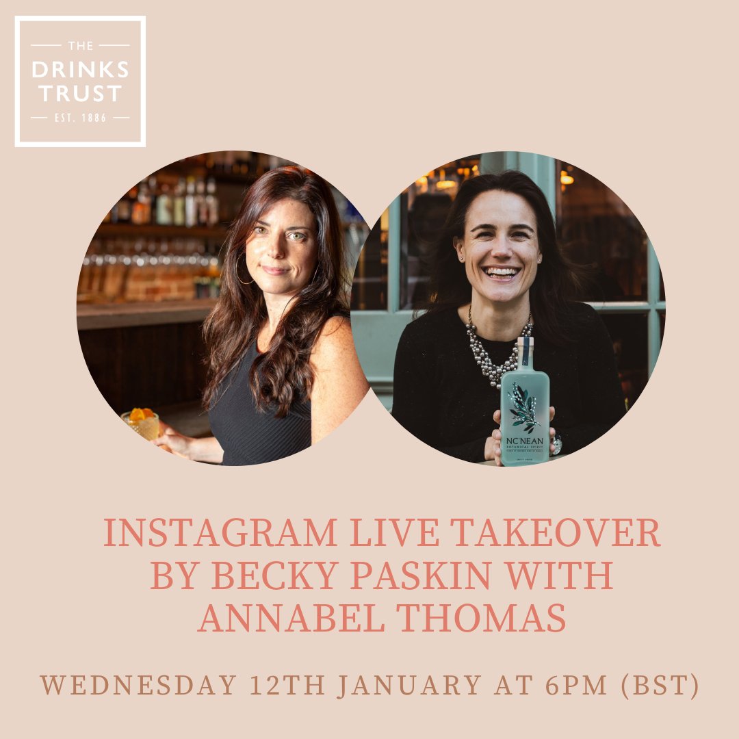 The Drinks Trust (@drinks_trust) on Twitter photo Don't forget to tune in tomorrow Wednesday at 6pm for our Instagram live with <a href="/BeckyPaskin/">Becky Paskin</a> and <a href="/annabeltlondon/">Annabel Thomas</a> founder of <a href="/Ncnean/">Ncānean Distillery</a>!
instagram.com/drinks_trust/ Don't forget to tune in tomorrow Wednesday at 6pm for our Instagram live with <a href="/BeckyPaskin/">Becky Paskin</a> and <a href="/annabeltlondon/">Annabel Thomas</a> founder of <a href="/Ncnean/">Ncānean Distillery</a>!
instagram.com/drinks_trust/