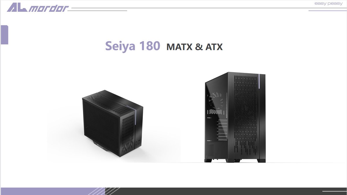 ALmordor's tweet photo. You can't be more charateristic than ALmordor 180.
#almordor #aluminum #aluminumcase #PC #pccase #SFX #radiator #cooler #fan #gamer #SEIYA #gamingpc #computer #computercase #pcbuilds #components #ATX  #AIO #Sparkle #MATX #180M #180A #liquidcooling https://t.co/IReRN1X5SW