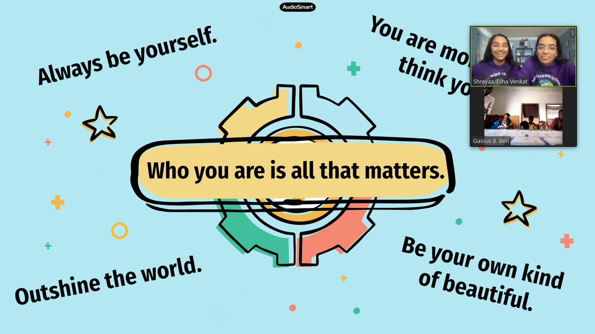 joinnest4's tweet photo. To #changetheworld, start by being yourself! Amazing morning spent with our friends @AfricanUpliftm1 at our #NESTInspires #global #workshop, Unleashing the Power in YOU, with tons of fun activities, engaging discussions, &amp; insightful reflections! #NEST4US https://t.co/TnRs0vUSVw https://t.co/wvhdqYzB88
