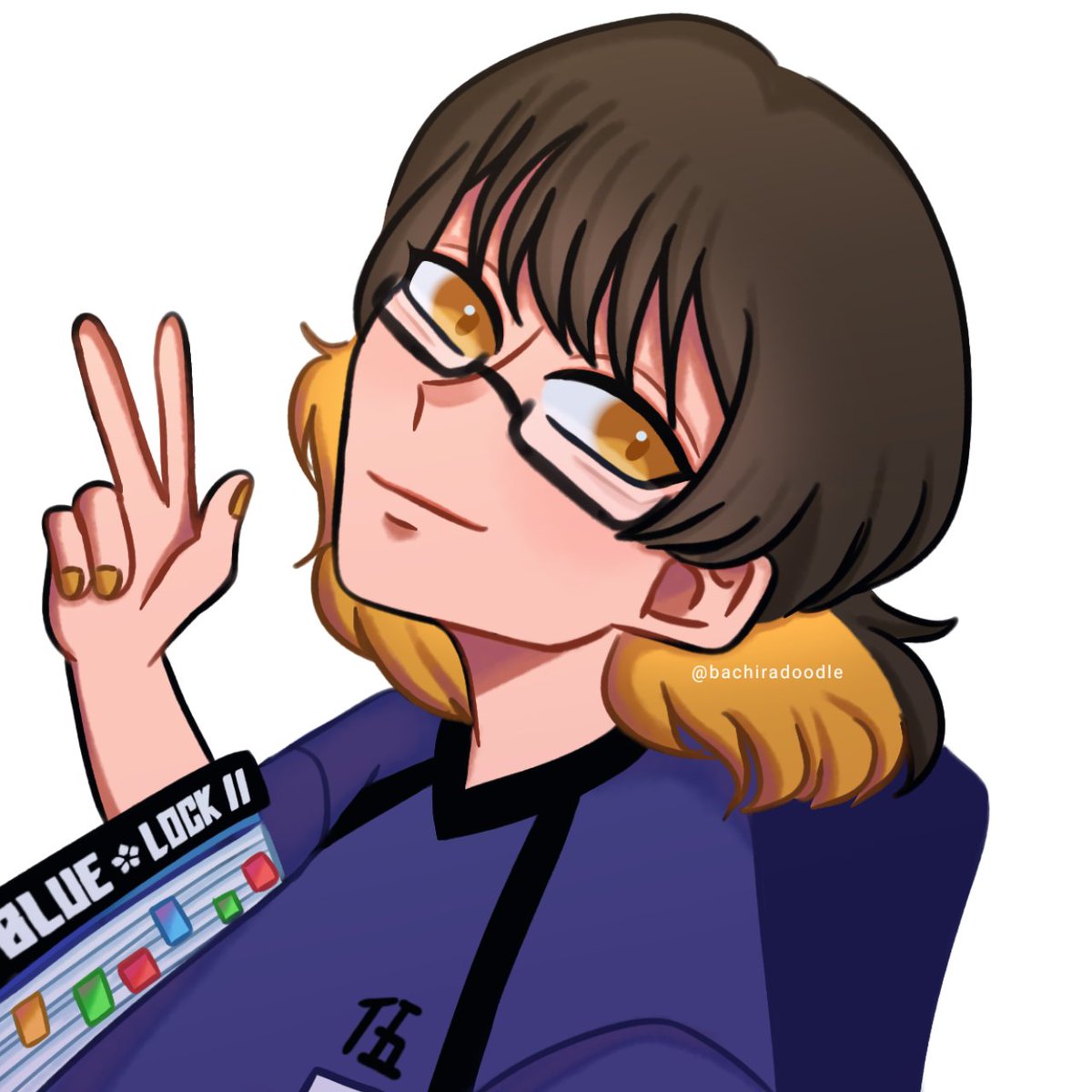 bachiradoodle's tweet photo. #7 🐝 glasses

#ブルーロック #bllk #bluelock #蜂楽廻 #bachira https://t.co/3Bbu6a3mX2