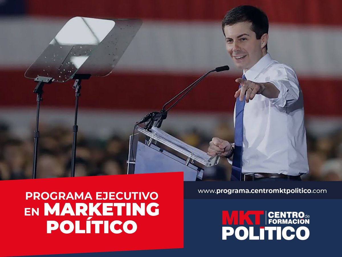PROGRAMA EJECUTIVO EN MARKETING POLÍTICO, con énfasis en estrategia y comunicación.

Inicia 4 de febrero y termina 19 de marzo. Clases viernes y sábados. MODALIDAD HÍBRIDA: 

- 4 sesiones presenciales en la CDMX (2 viernes y 2 sábados)
- 10 sesiones a distancia en tiempo real