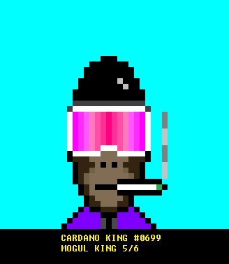 Super lucky grabbing a series 7 at mint with <a href="/KingsCardano/">Cardano Kings</a> ! only 700 of the 1000 have been released