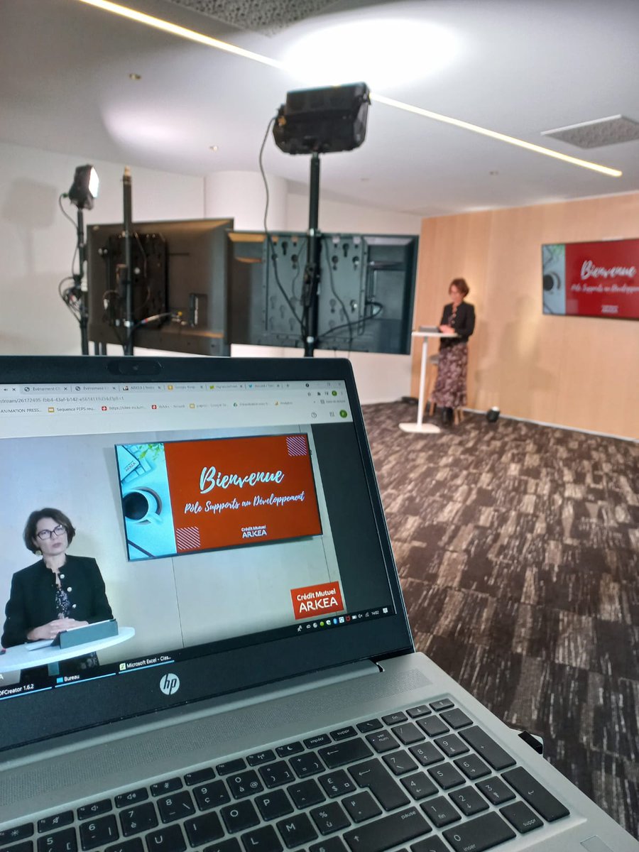 🔴[EN DIRECT] Le Pôle Supports au Développement du CMA présente ses vœux à ses 750 collaborateurs ! 👏
👉 Après une année particulièrement dense et riche, ce rdv en visio est l'occasion de dévoiler la feuille de route pour l’année à venir et répondre aux questions des équipes.