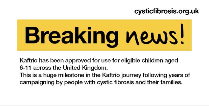 itsonly_andy's tweet image. This is just the best news that’s been a long time coming #kaftrio #cysticfibrosis #cf