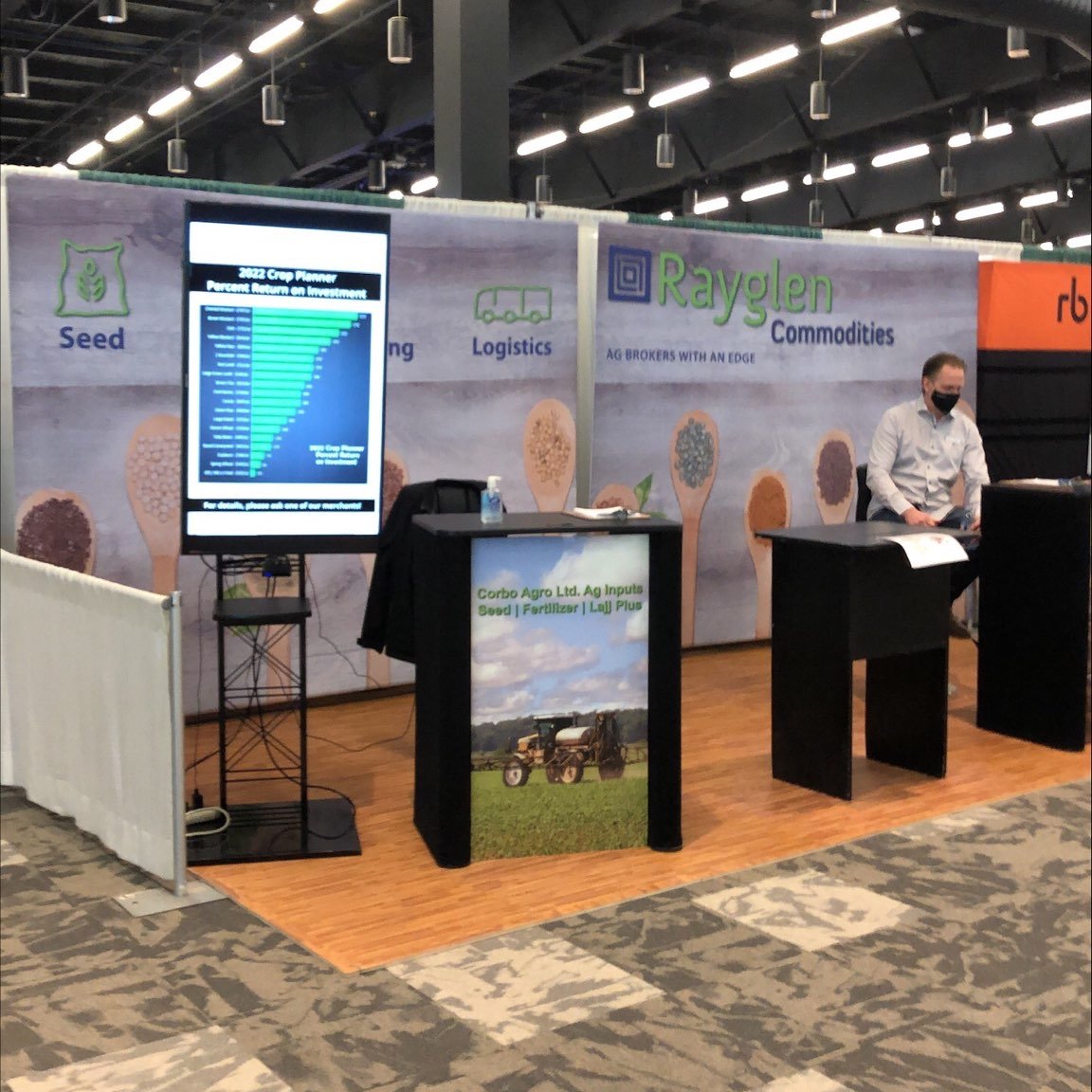 Rayglen_NOW's tweet image. Saskatoon Crop Production Show 2022. Hall B. Stop by and have a chat!