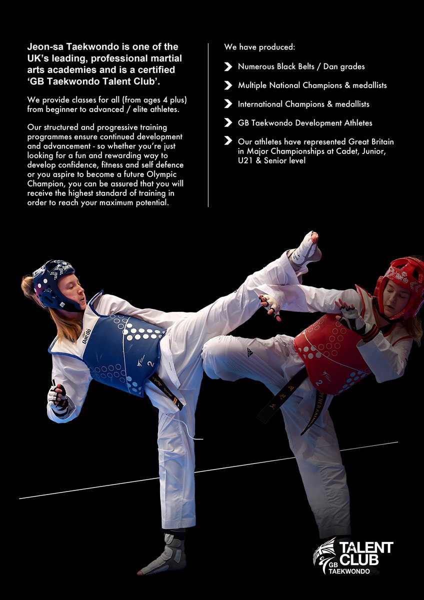 Improve fitness, confidence and self defence skills, whilst training in an Olympic Sport! Inbox us now to book a free trial! #taekwondo #martialarts #kickboxing #karate #stockport #manchester