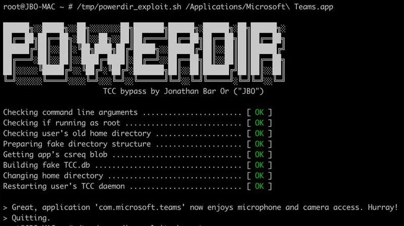 secur1ty1samyth's tweet photo. Microsoft: powerdir bug gives access to protected macOS user data
The Microsoft 365 Defender Research Team has reported the vulnerability dubbed powerdir, tracked as...
Full post:
https://t.co/1ow8EmbFFu
#microsoft #powerdir #vulnerability #macos #apple #msvr #infosec https://t.co/erDbu09kpy