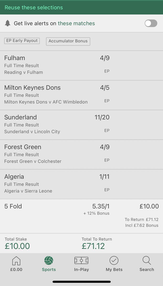 andy_cov93's tweet photo. Todays acca - definitely worth 10 of the queens finest today 

#GambleIrresponsibly https://t.co/LLAOCu3RXw