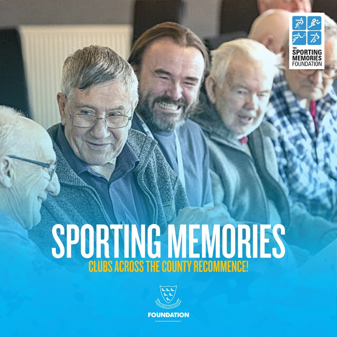 Sussex Cricket Foundation (@sussexcricketfd) on Twitter photo Delighted to be working in partnership with <a href="/CrawleyTownCF/">The Crawley Town Community Foundation</a> on a new Crawley Sporting Memories Club!
🗓 Starts Thursday 13th Jan
⏰ 10am - 11:30am
🏛 Crawley Museum
For further information about our other clubs that run across the county please visit👇🗣
sussexcricket.co.uk/sporting-memor… Delighted to be working in partnership with <a href="/CrawleyTownCF/">The Crawley Town Community Foundation</a> on a new Crawley Sporting Memories Club!
🗓 Starts Thursday 13th Jan
⏰ 10am - 11:30am
🏛 Crawley Museum
For further information about our other clubs that run across the county please visit👇🗣
sussexcricket.co.uk/sporting-memor…