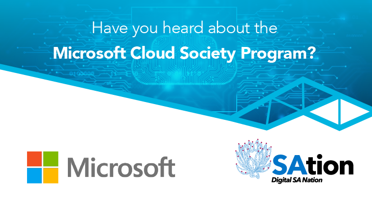 _sation's tweet photo. [1 of 2] Heard about the #MicrosoftCloudSociety Program? 

#Microsoft has created this program to identify, upskill &amp; engage with passionate &amp; influential cloud computing focused experts from the industry. Find out more: https://t.co/QRjQXhgSP9

#SAtion #Microsoft #cloudsociety https://t.co/WbzagFatSD