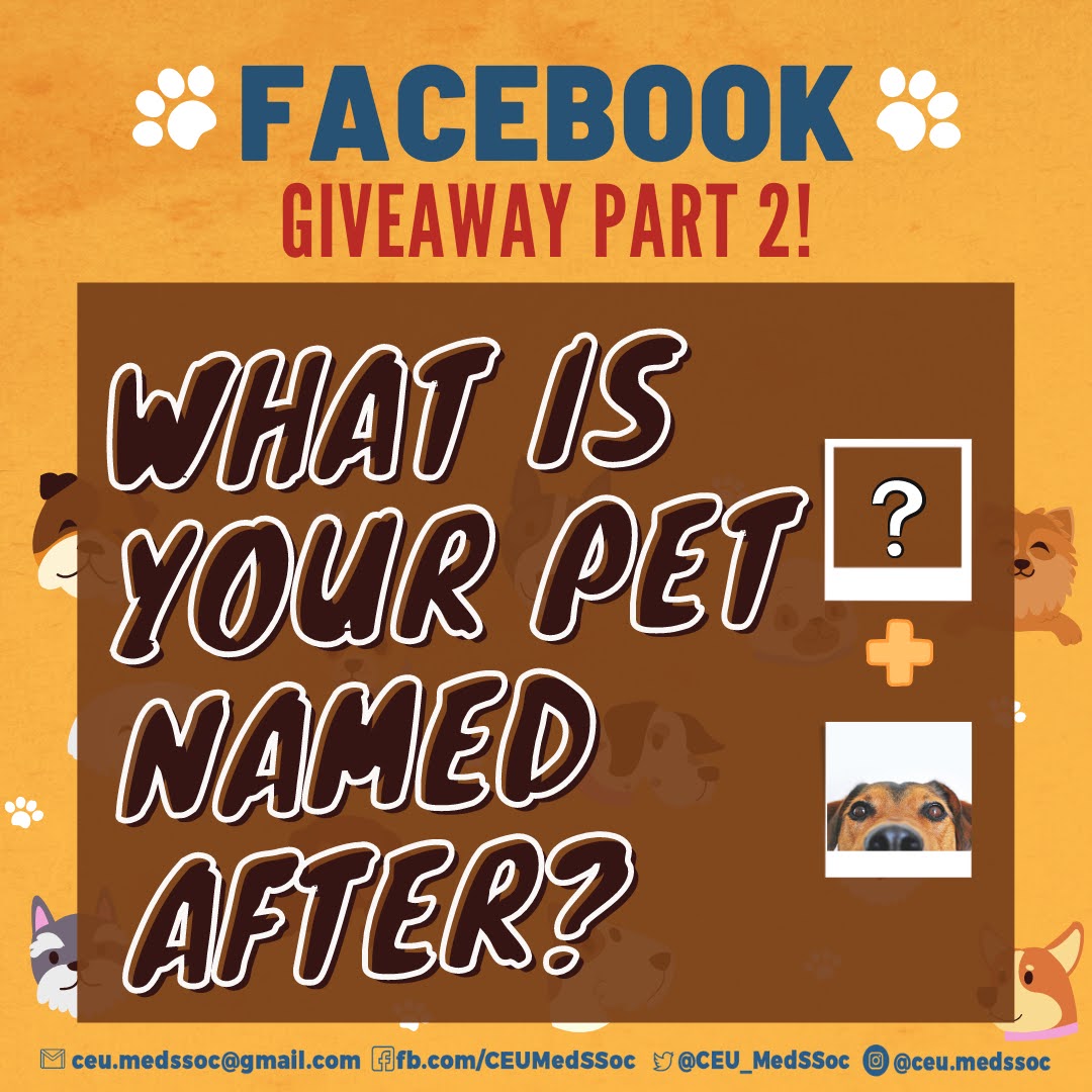 CEU_MedSSoc's tweet photo. We are back at it again with another purr-ty apparel giveaway! 
Get a chance to win 1 SCORPION CASUAL APPAREL from PAWCULTY PH! Just submit a photo of your pet and what they are named after on this link: https://t.co/OW7vHViIIv
🐶DEADLINE FOR SUBMISSION OF ENTRIES: JANUARY 18🐶 https://t.co/2hBtmFW3se