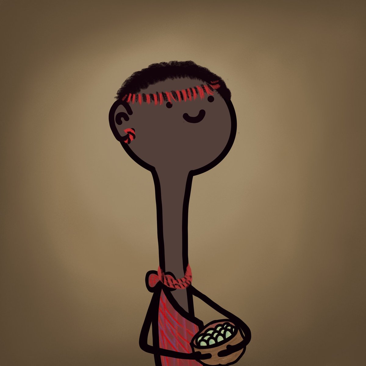 iceeeeci2's tweet photo. @NFTMechaEN My NFTs was inspired by people who live in the wilderness. This NFT represents tribal people who live in Mursi Tribe. 
https://t.co/APihcUU6lG https://t.co/txFfE0VXYr