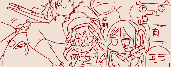 アリススクワッドとアーンイヤーンマン  #ブルアカ 