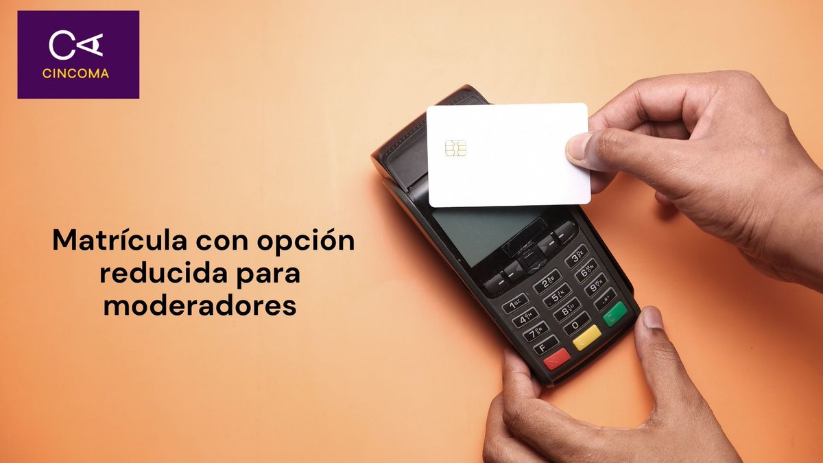 CCincoma's tweet photo. Te recordamos que tienes hasta el 15 de enero para la matrícula con opción reducida de moderadores
 #cincoma2022  #Congreso  #divulgacióncientífica  #comunicaciones https://t.co/EIzYaUjAD2