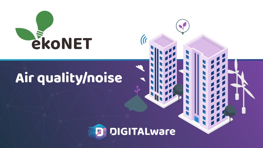 DIGITALware_'s tweet image. Improve your environment with the ekoNET environmental monitoring system! 
#ekoNET is a turnkey solution for monitoring air quality and noise level monitoring in real-time. 
More information at digitalware.rs/solutions/air-…