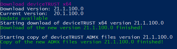 Deyda84's tweet image. New morning, New @deviceTRUST version. Always up to date with #EvergreenScript.

Release Notes deviceTRUST:
docs.devicetrust.com/docs/21.1/rele…

Evergreen Script:
deyda.net/index.php/en/e…