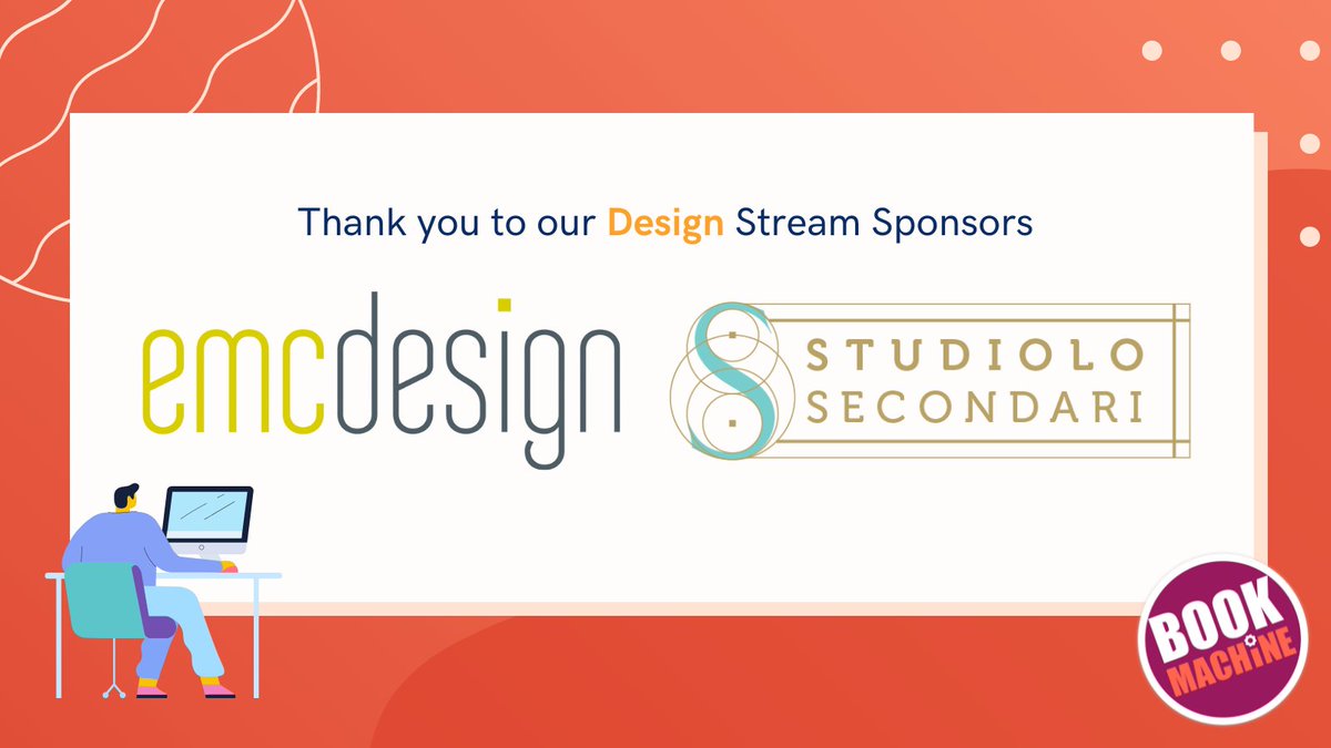 BookMachine's tweet photo. ✏️Finally, partnering with us for the Design Stream on #BookMachine in 2022 are @emcdesignltd and @StudioloLinda.
Dive into the latest on the Design blog area: https://t.co/t9a7CGQbcR
Grab a ticket to #TalkingDesign on 16th Nov: https://t.co/ADL3Y5lTXz https://t.co/BrZxQ6Hvyw