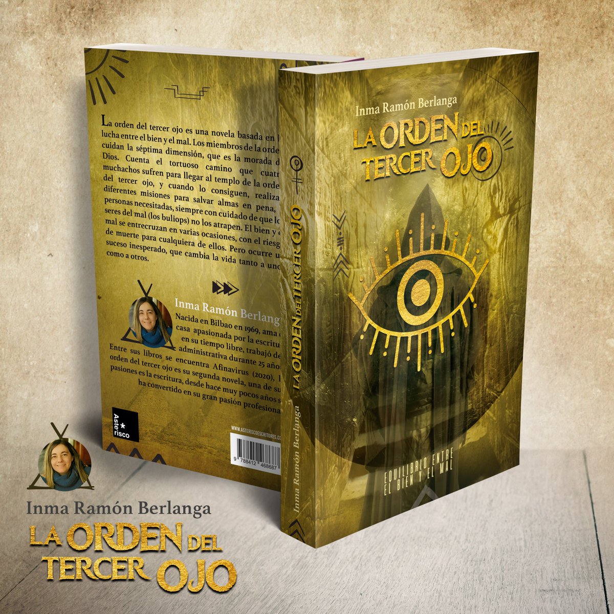 Asteriscoescri1's tweet photo. Les presentamos la portada del nuevo libro de la autora Inma Ramón Berlanga.
¿Qué les parece?
Pronto estará disponible en Amazon.
#laordendeltercerojo
#libroamazon
#inmaramonberlanga
#autoraamazon https://t.co/AIQ0V0fR2Z